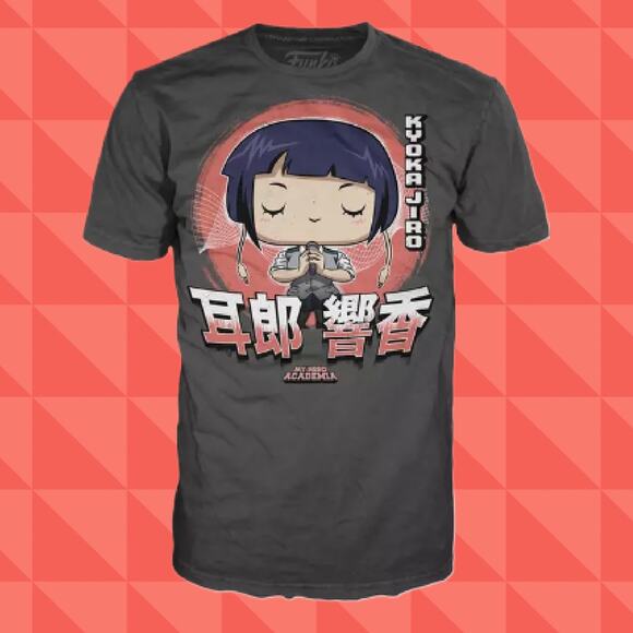 Kyoka Jiro My Hero Academia Gamestop Exclusive Funko Pop T-Shirt Size Large - Picture 1 of 3